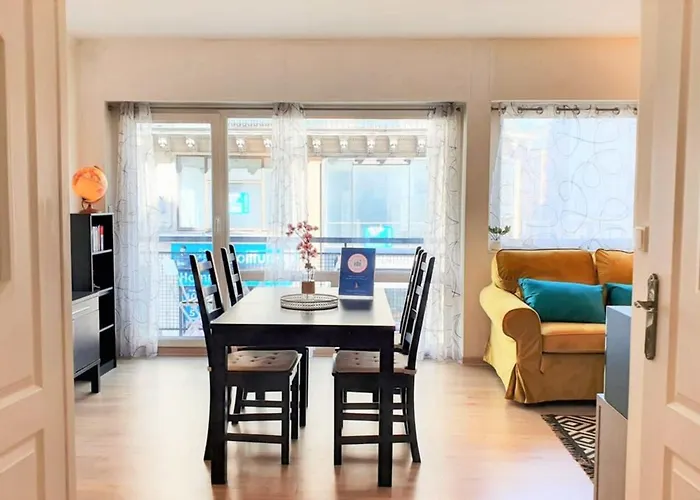 Le New Town - Balcon - Hypercentre - Tram Apartamento